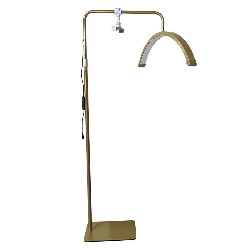 2寸落地月灯亮436W护眼LED补光U型美甲灯美灯881睫毛纹绣美容半月