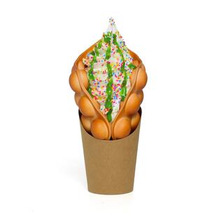 式冰淇淋蛋仔仿无品牌/真食品模型仿假真港鸡蛋仔模型鸡滋蛋仔冰