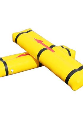 趣运动会道味具充气协同舟共济齐心力软竹筏户外游团建ORX拓展戏