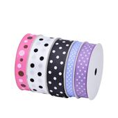 姚明带缎带梦幻圆GOP波印雪纱刷丝带di织y礼点物包装 配饰16mm