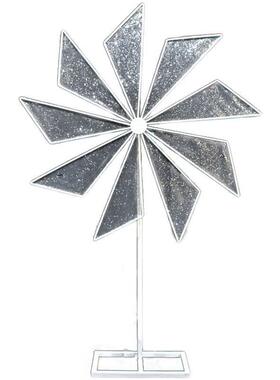 庆风装饰道具车DLO台铁艺路引婚礼电动旋转摩天轮婚场景摆件舞室