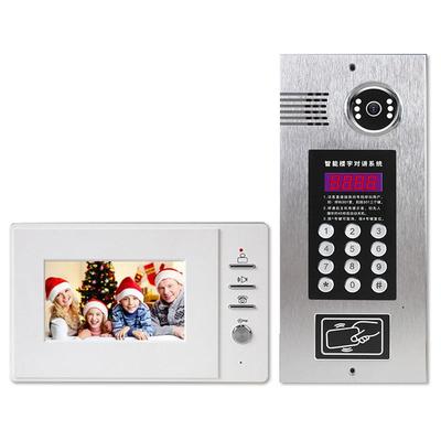 可视对讲门禁4.3寸彩色套智铃能对楼宇讲装系统门电话小区无品牌/