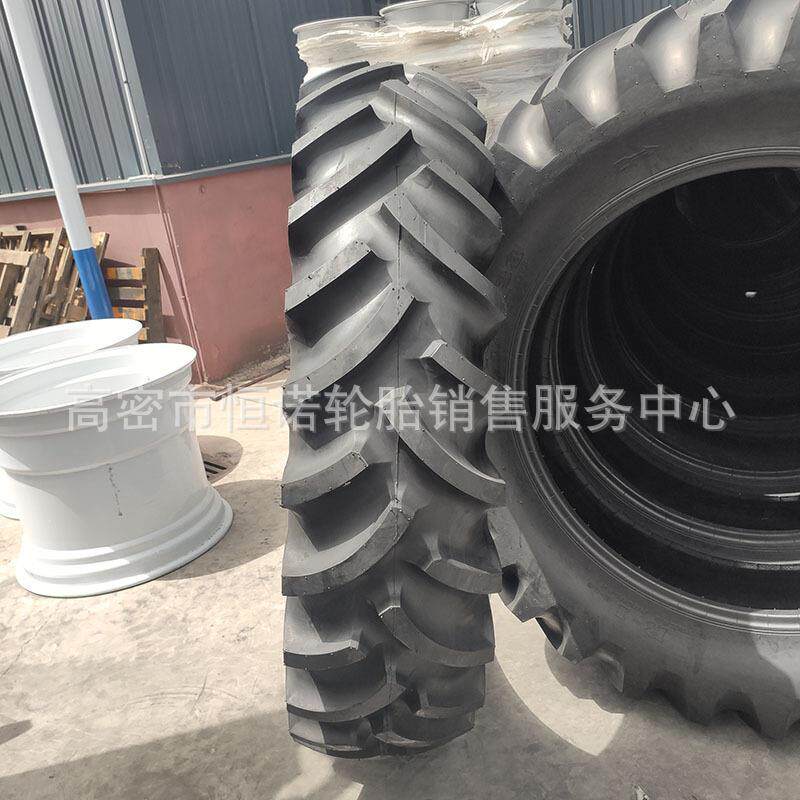 供应人字加密花纹农用轮胎前进16.9-38东方红福田雷沃拖拉机轮胎