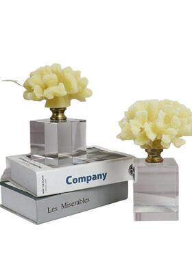 北欧珊瑚摆件样板房间装饰品现代简约家居客厅书房电视柜创意摆设