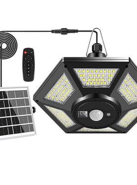 新款台太阳L180ED棚灯能露凉亭车库花园72922室内户外庭院感应吊