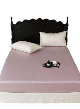 in床北欧风0支莱赛尔天丝床笠单品夏季纯EH色床6罩s席梦思笠罩单