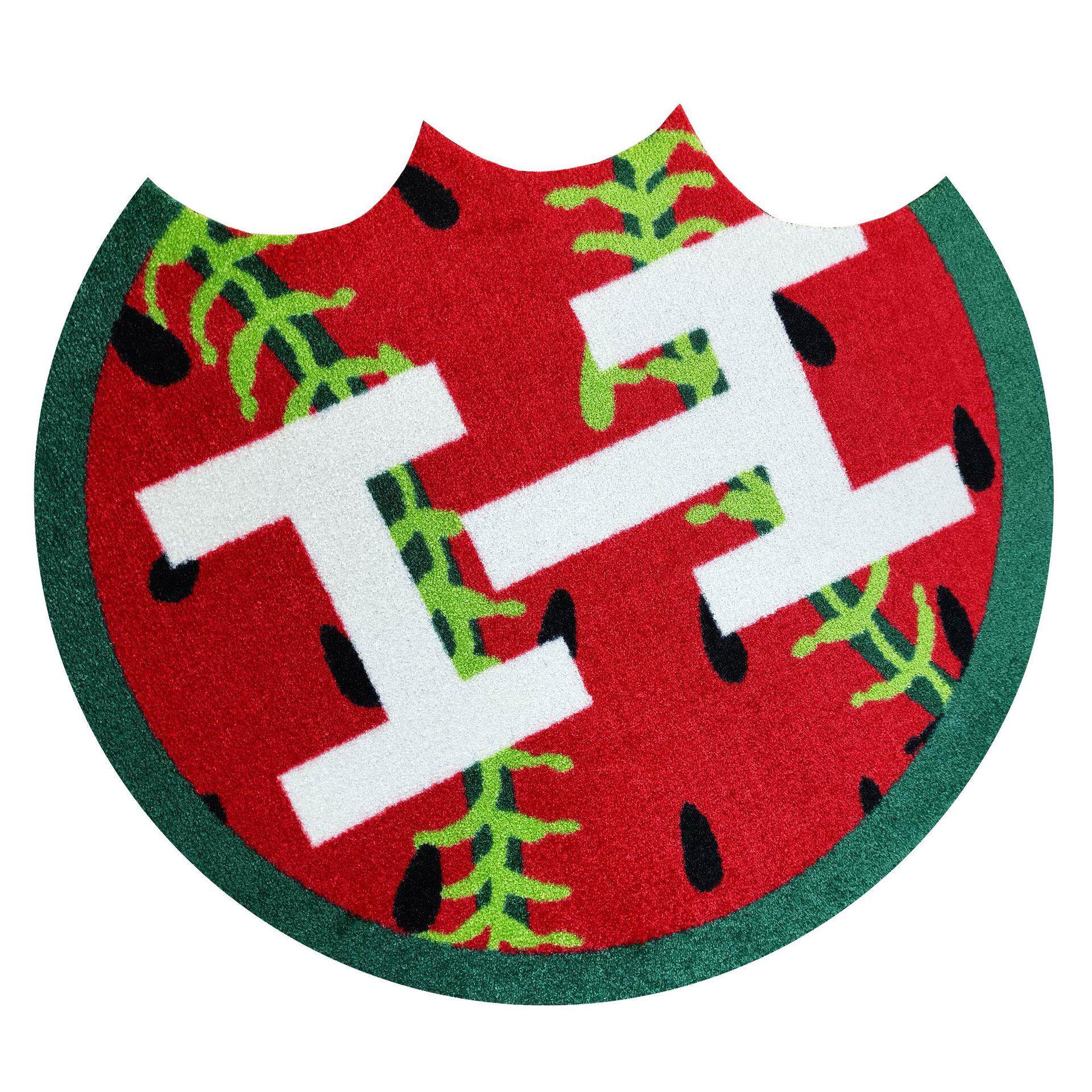 德玛异形橡胶地毯地垫商用个性创意广告宣传logo门垫单片起订印花