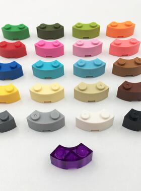 OC小颗粒2x2弧形砖兼乐高8智50803容063科教机构M益散226件配件