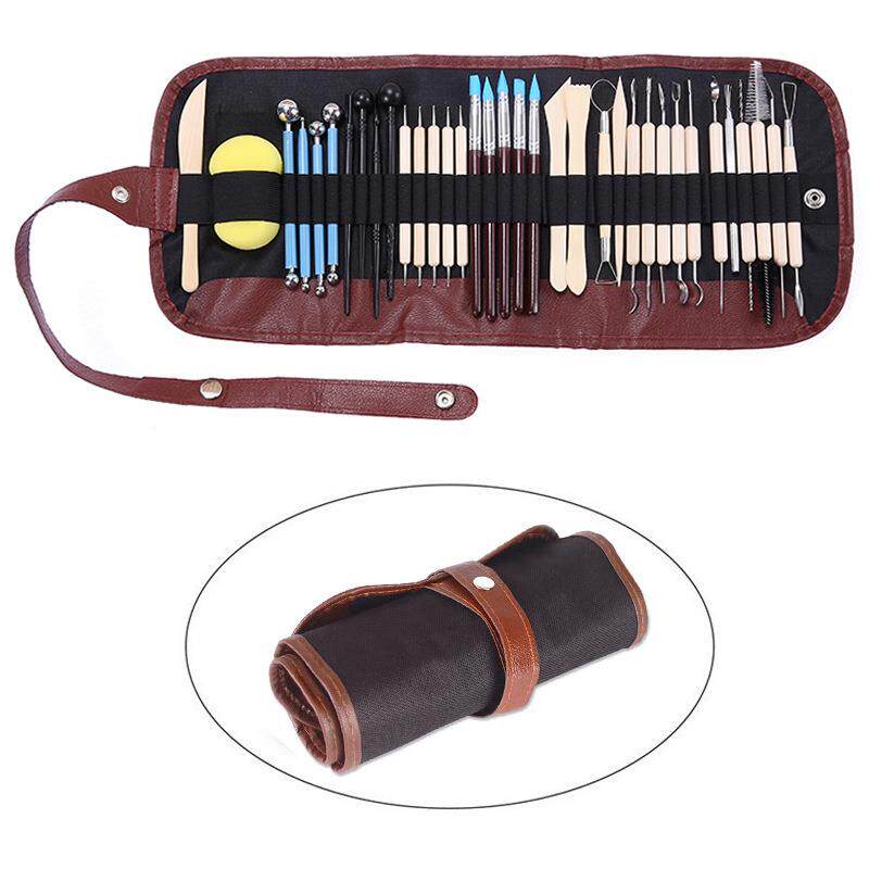 艺工作具3土6件套丸棒泥塑陶雕刻刀软陶制手YVV工diy石塑粘工具