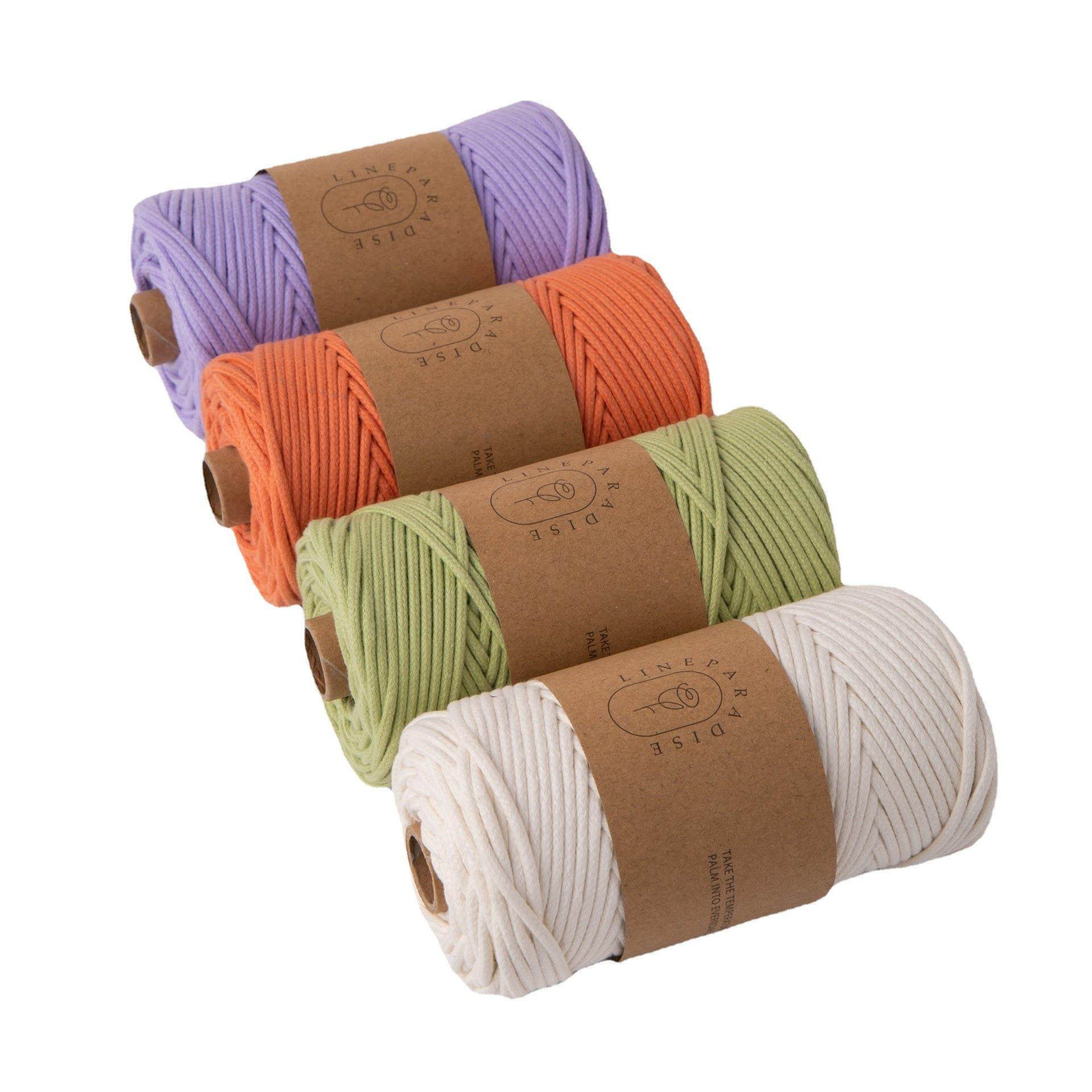 21支3工mm棉包纯芯绳手织材料车挂编绳小雏菊花都SF230317棉绳,居家布艺,绳子,淘宝优惠券,粉丝福利购,淘宝优惠卷