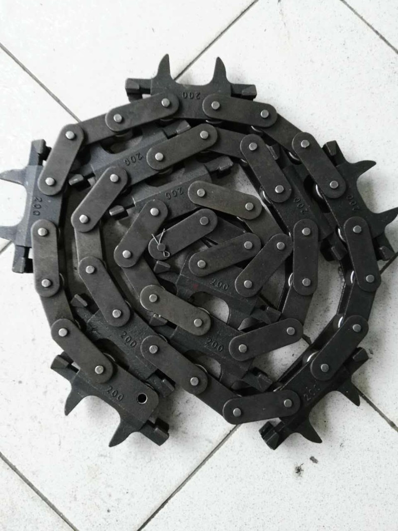 喷涂QXG200/206驱动大链条250传动履带300型悬挂母链 拨齿热处理