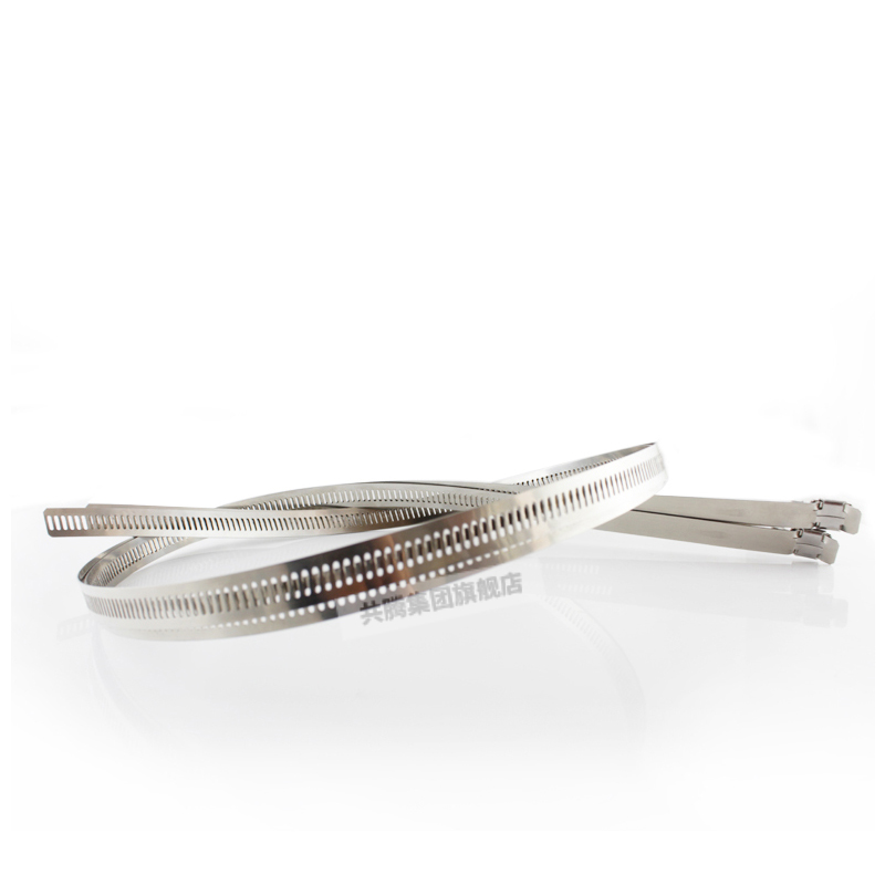 304不锈钢喉箍大规格快速电线杆卡箍通信监控抱箍管箍管卡固定