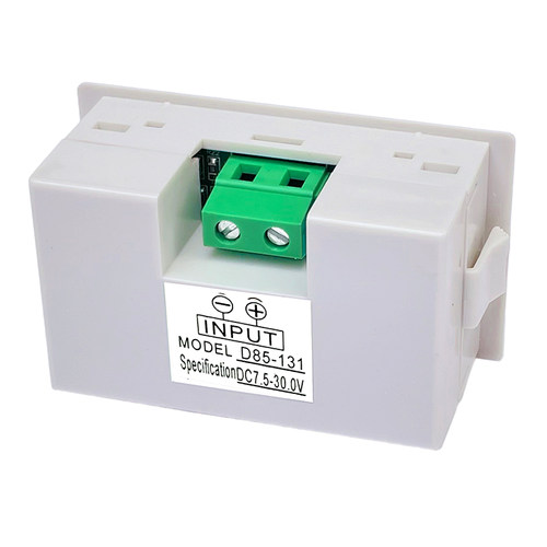12V24V直流数显电压表叉车汽车电瓶电压显示器LCD数字显示D85-131