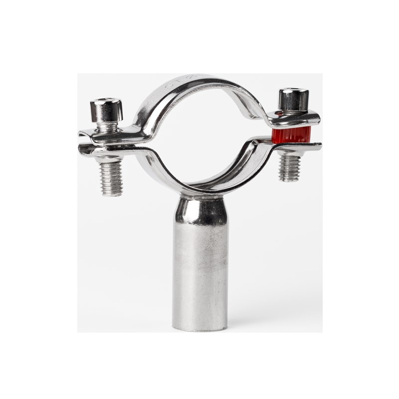 304不锈钢管支架焊接水管固定夹圆管子支撑架抱箍卡箍管卡201管夹