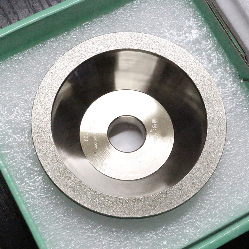 台湾合金钻石合金碗型砂轮磨刀机砂轮金刚L石钨钢磨刀机金钢砂轮