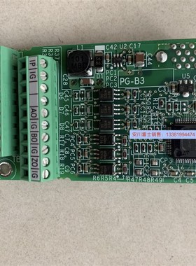 安川变频器1000系列及GA700系列编码器反馈卡 PG卡 PG-B3全新原装