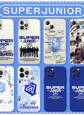 superjunior手机保护壳20周年苹 果16华为mate70专辑iPhone15Promax应援60周边14一加13明星OPPO李东海vivo男