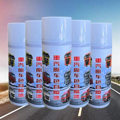 适用于重汽豪沃T7HT5GTX汕德卡C7HG7SC9原装原车色自喷漆罐漆原厂