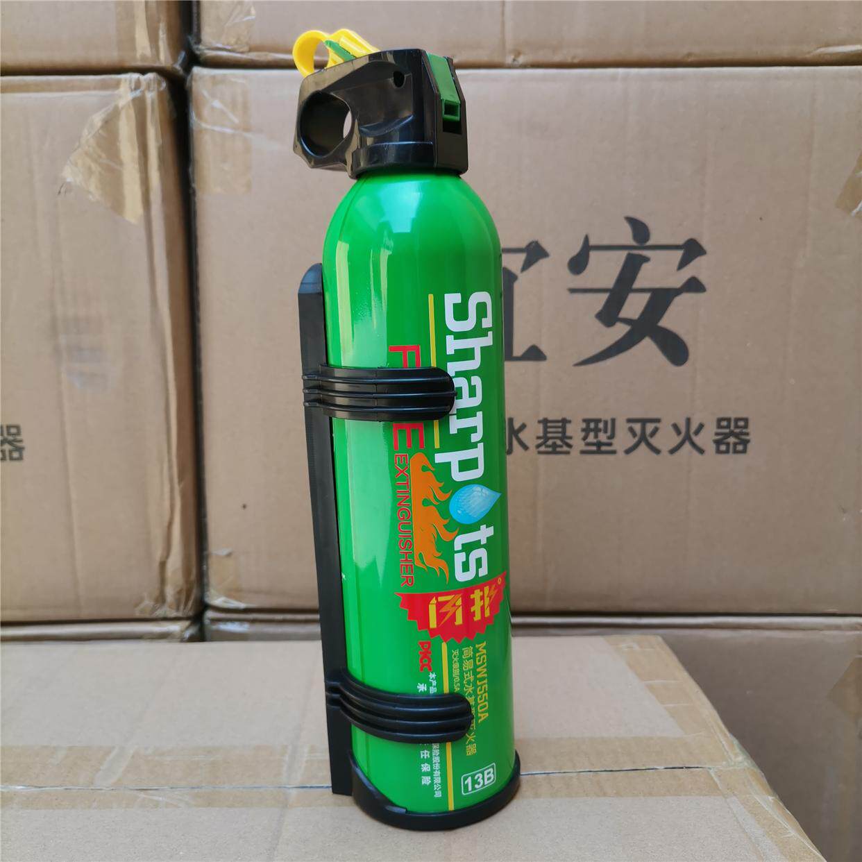 水基灭火器专用支架车用灭火器车载环保灭火器固定架图片