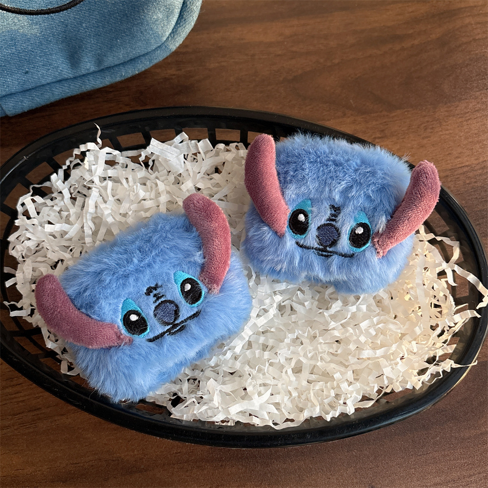 毛绒史迪仔适用airpods4代保护套