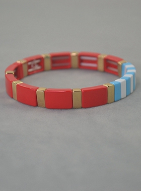 极速RA  搪瓷 大红色系  手镯