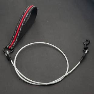 极速Pet Anti Leash Wire Bite Rope Dog Pet Traction Lead Big