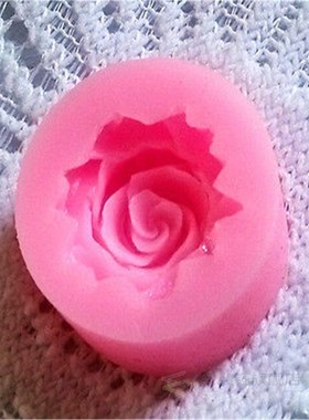 3D Rose Flower Silicone Mold Fondant Cake Decorating Chocola