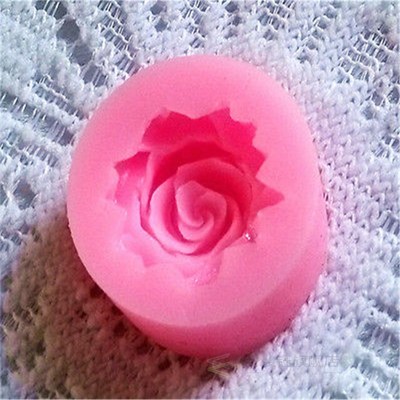 3D Rose Flower Silicone Mold Fondant Cake Decorating Chocola