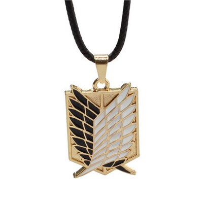极速Hot Anime Shingeki No Kyojin Necklace Attack On Titan Ne
