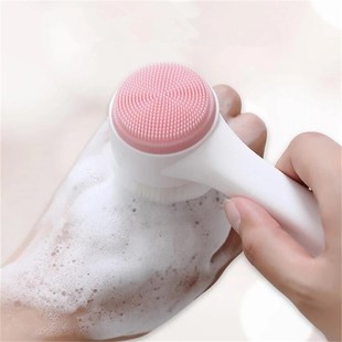 Bilateral Manual Silicone Cleanser Massage Facial
