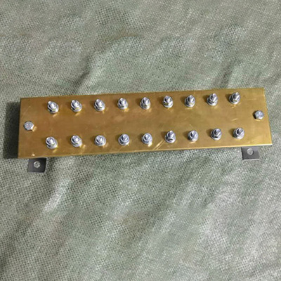 400*100*5黄铜接地铜排镀锡镀镍汇流排铜排机房机柜铜排接线铜排