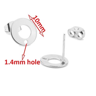 20pcs/lot Stainless Steel Jewelry Findings Hollow Square 10