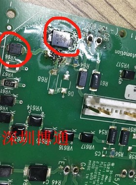 变频器驱动电路二极管DBQ GP053 GER BEM 电阻330MR 2.4RJ