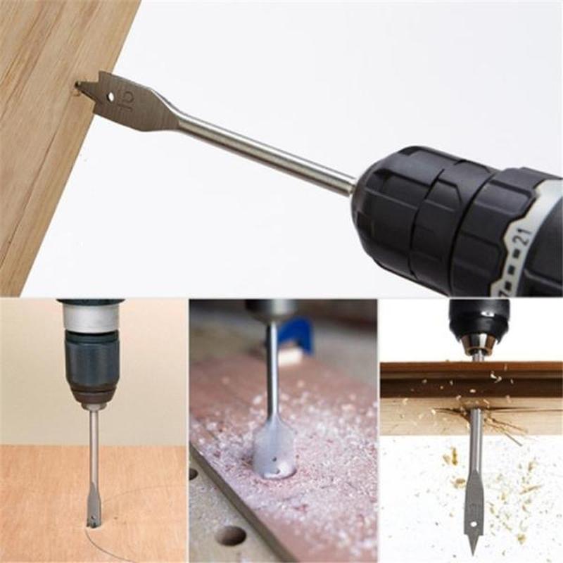 1pcs 10-25mm High Carbon Steel Hex Shank Spade Bits Flat Bor