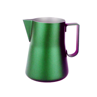 亚玛逊热销款 尖嘴打奶杯 不粘涂层 咖啡拉花缸 拿铁艺术拉花杯