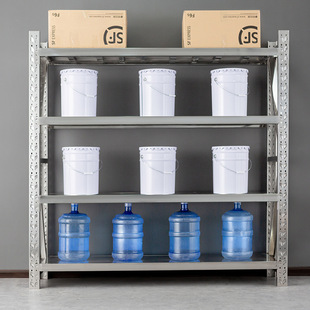 不锈钢仓储货架中型仓库货架展示架 重型货架家用电商服装置物架