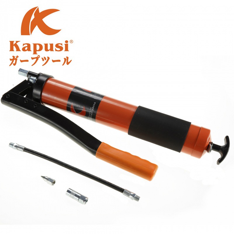 kapusi手动双杠黄油枪 重型高压省力手拉注油器600cc压杆式注油枪