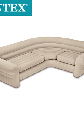 INTEX68575 家用充气沙发家庭沙发转角大沙发情侣折叠躺椅沙发