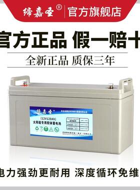 太阳能蓄电池100ah12v120AH150AH200AH300ah胶体路灯备用电源电瓶