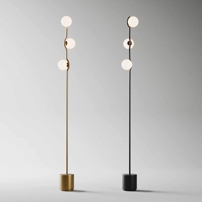 极简客厅沙发旁落地灯书房卧室床头灯现代北欧设计师多头玻璃灯具,家装灯饰光源,其它灯具灯饰,淘宝优惠券,粉丝福利购,淘宝优惠卷