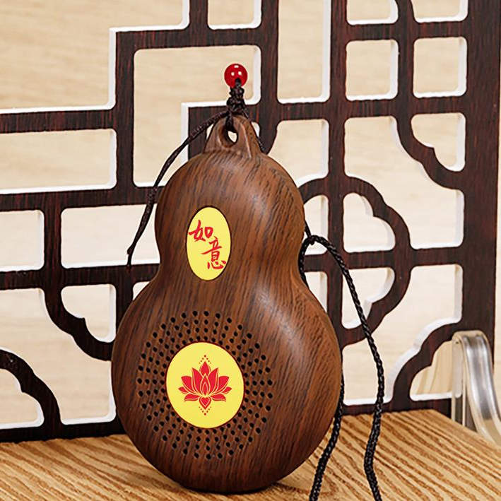 充电插电随身听可单曲循环便携式唱机 108首普陀山静心播放器音箱