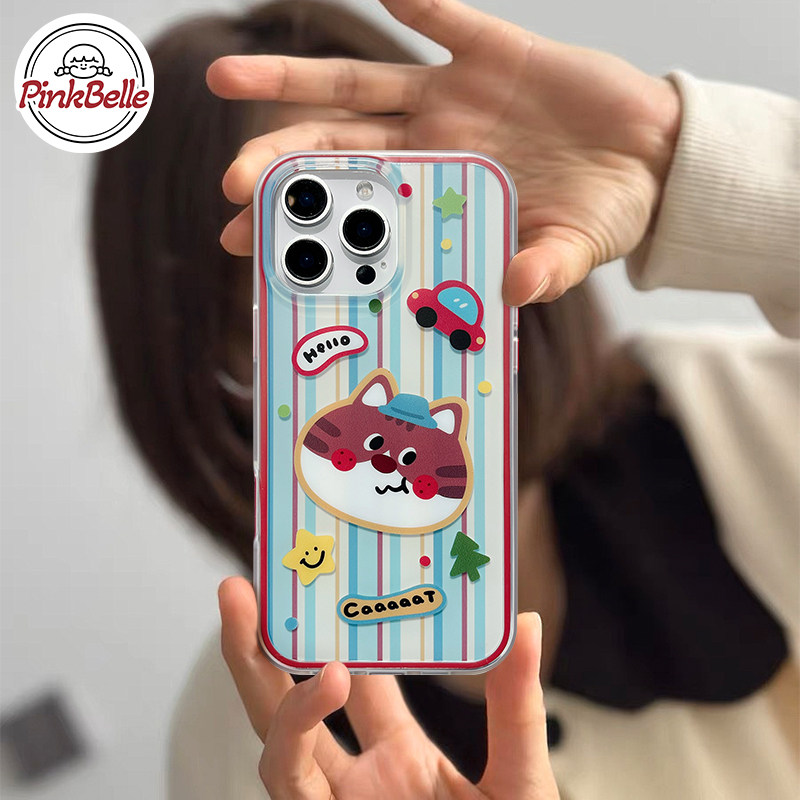 【PinkBelle】喵星漫游日记-原创可爱适用于苹果16小众创意iPhone15二合一14磨砂13promax双层IMD防摔手机壳