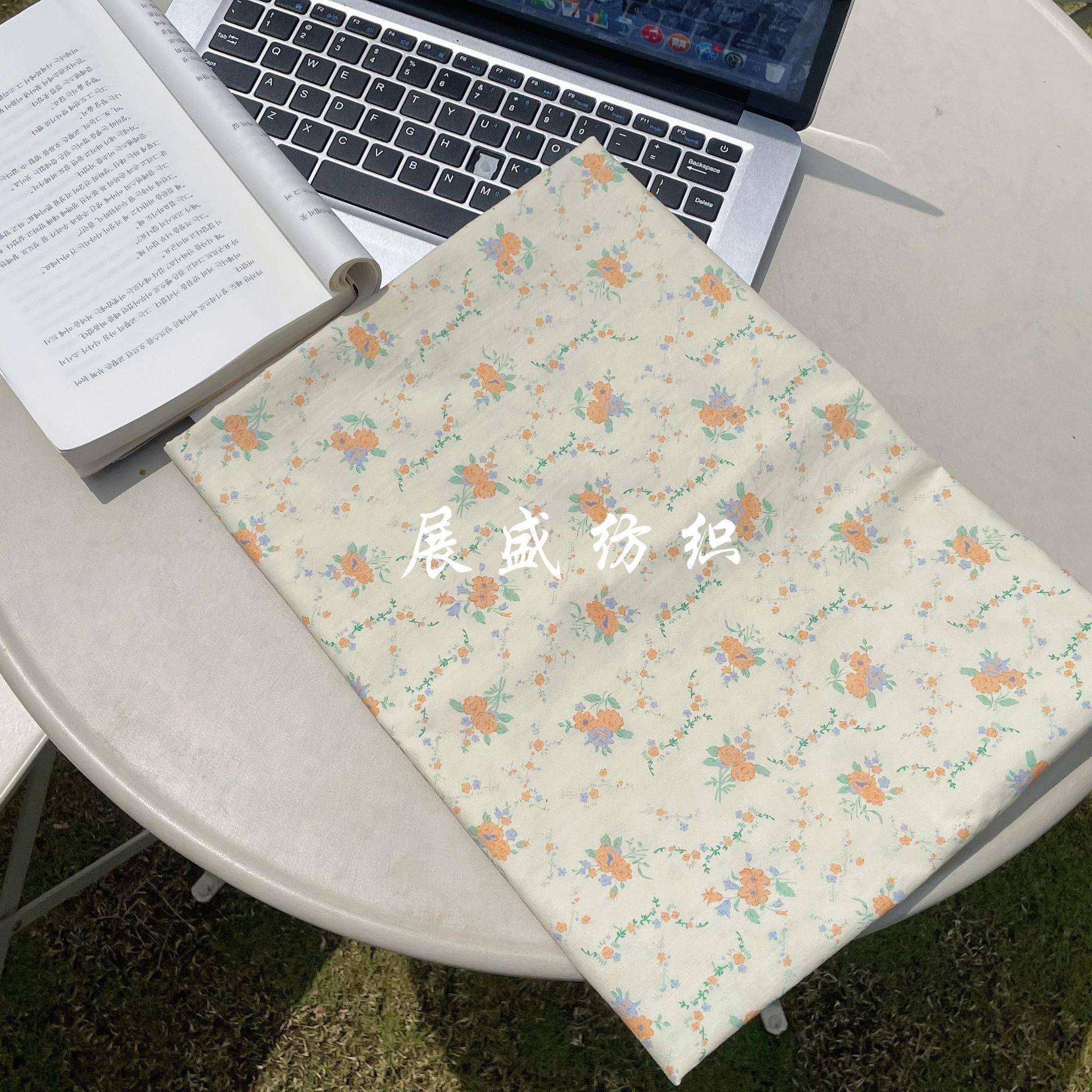 全棉韩款小清新碎花布印花面料 衬衫床品床品睡衣童装女装成人装