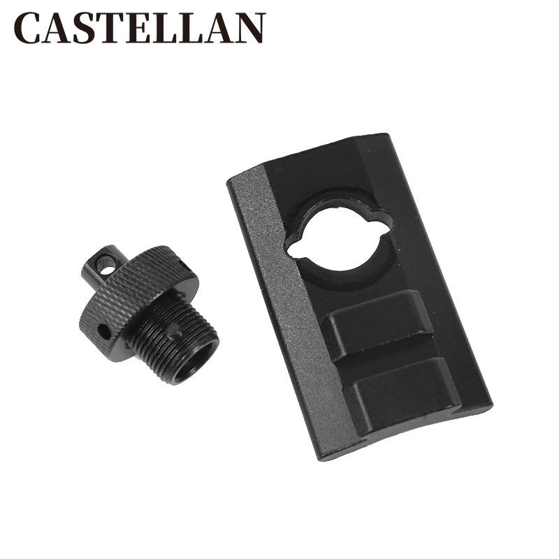 脚架接头 适配器脚架转接头 支架座片 20mm连接夹具