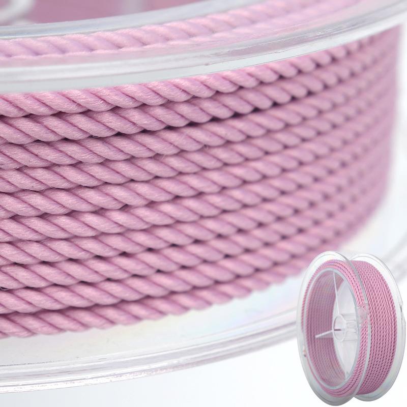 米兰线编绳1mm手工编织绳手链红绳珠宝线项链手绳饰品配件材料