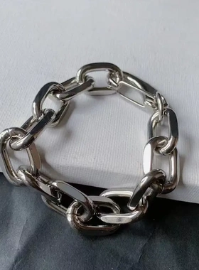 爆款手链夸张粗链条手饰欧美时尚同款手链亚文化嘻哈链条