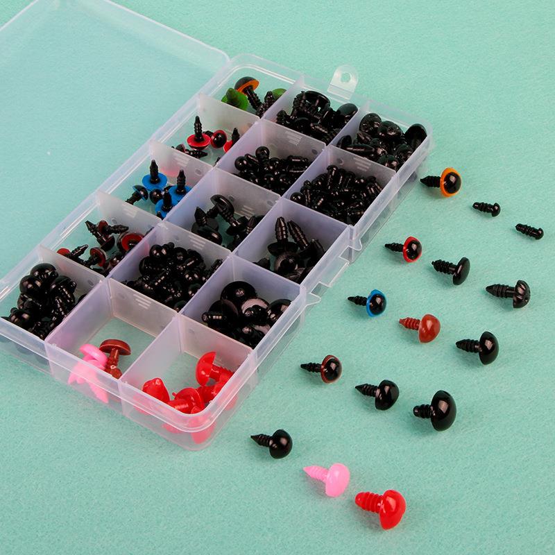黑色玩具配件塑料眼睛 卡通塑料眼毛绒玩具泰迪玩具熊眼睛 现