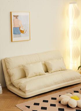 fLE懒人沙发床小户型卧室单双人阳台多功能飘窗休闲日式榻榻米可