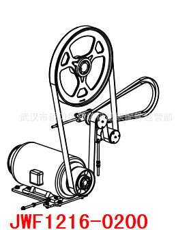 JWF1216-0203锡林主带轮/JWF1216/郑州纺机配件