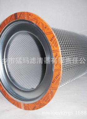 供应 空压机配件内置式油分芯替代件39890660折叠油气分离器芯